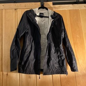 North Face Ladies Hyvent Rain Coat XXL Black